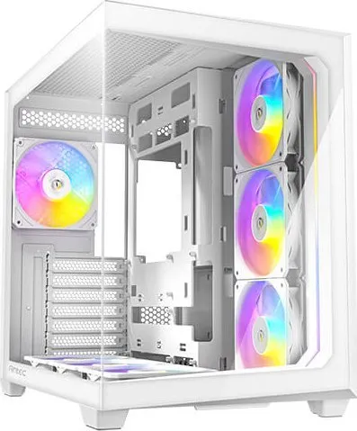 Kuti kompjuteri Antec C5, MIDI Tower, xham i temperuar, e bardhë - 2