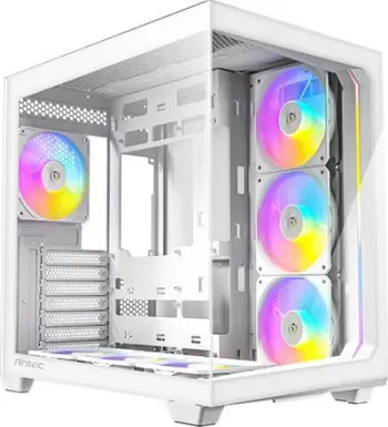 Kuti kompjuteri Antec C5, MIDI Tower, xham i temperuar, e bardhë