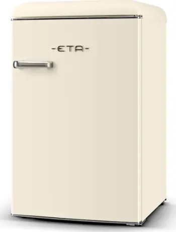 Frigorifer retro Eta 253590040e, 111L, klasë energjie E, bezhë