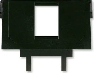 Panel mbështetës ABB Tango, 1 hapje, IP20, i bardhë - 1