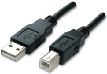 Kabllo USB Delock USB-A - USB-B, 1.8 m, e zezë (93596)