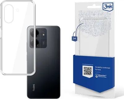 Mbulesë telefoni 3MK Clear Case për Xiaomi Redmi 13C Poco C65, transparente - 1