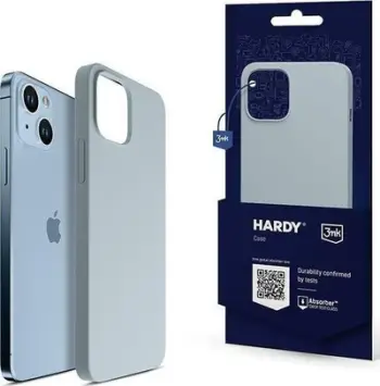 Mbulesë telefoni 3MK Hardy Case, për iPhone 14 Plus 6.7", MagSafe, blu e çelët