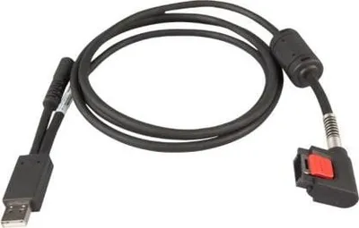 Kabllo USB karikimi Zebra CBL-NGWT-USBCHG-01, për terminale të veshshme, e zezë - 1