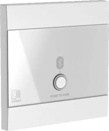 Panel muri Bluetooth Audac WP220 për ARES5A, 80 x 80 mm, i bardhë - 1