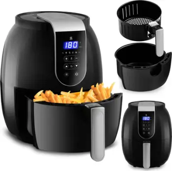 Fritezë ajri Berdsen BD-651, 1300W, kapacitet 2.5L, e zezë