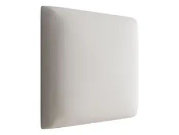 Panel muri me tapiceri Pag 60x60 (60 x 4 x 60), Bardhë