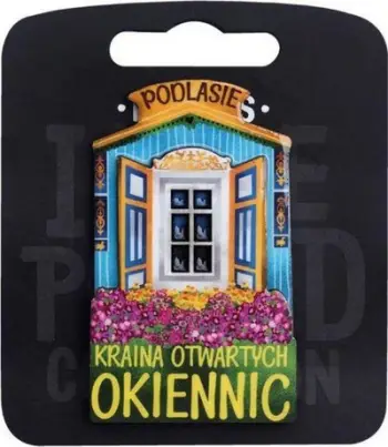 Magnet frigoriferi I Love Poland Podlasie ILP MAG C POD 12, shumëngjyrësh