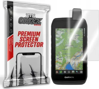 Xham hibrid mbrojtës GrizzGlass për Garmin Montana 700, oleofobik, rezistent ndaj goditjeve, transparent