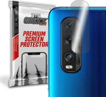 Xham hibrid për kamerë GrizzGlass Oppo Find X2 5G, set 2 copë, transparent