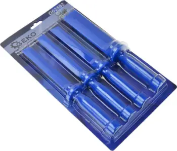 Set gërvishës plastik për felne GEKO, 4 copë, për heqje peshash të ngjitura