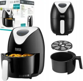 Fritezë me ajër Teesa Digital Air Fryer, 1.8L, panel me prekje, e zezë