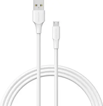 Kabllo USB në Micro USB Vention, 1.5m, 2A, e bardhë