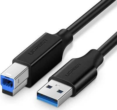 Kabllo Ugreen, USB-A - USB-A, 5 m, e zezë - 1