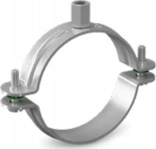 Klemë montimi NICZUK DUO UPZD 3BK, për tuba 85-91 mm, metalike, e galvanizuar - 1