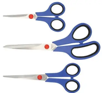 Set gërshërësh Top Tools, 3 copë, të kaltra