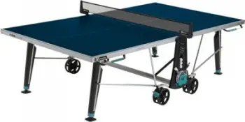 Tavolinë pingpongu Cornilleau 300X Outdoor, 5 mm SOFTMAT, për jashtë, blu