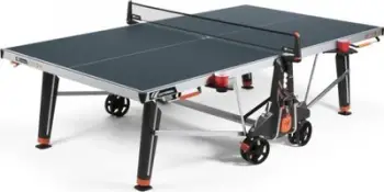 Tavolinë pingpongu Cornilleau 600X Outdoor, për jashtë, me rrota, blu