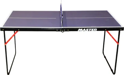 Tavolinë pingpong Master Mini Table Fun, 137x76x67 cm, palosëse, blu - 2