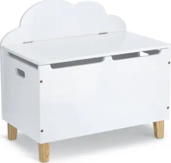 Kuti lodrash Zeller Present Cloud, MDF dhe dru pishe, 60x34.5x56 cm, e bardhë