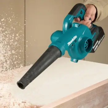 Fryrës pa kabllo Makita DUB185, 18V LXT, pa bateri, blu