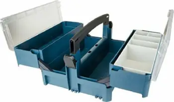 Kuti magazinimi Makita MAKPAC P-84137, me inserte, kapak transparent