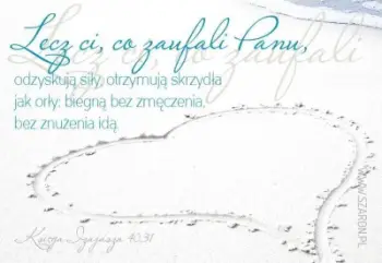Magnet frigoriferi But Those Who Have Trusted, dekor biblik, shumëngjyrësh