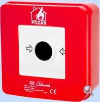 Pulsator manual zjarri ELEKTROMET WP-6s ROP A, IP65, i kuq