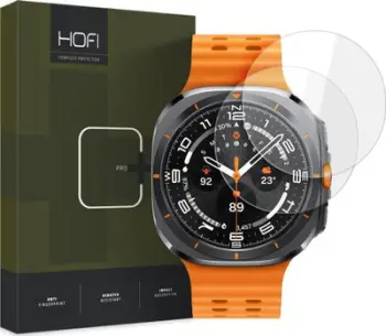 Xham i temperuar Hofi Glass Pro+ për Samsung Galaxy Watch Ultra 47mm, 9H, transparent