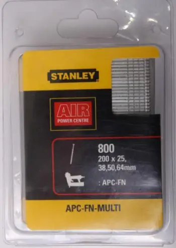 Set gozhda Stanley Post APCFNMUL, 800 copë, të argjendta
