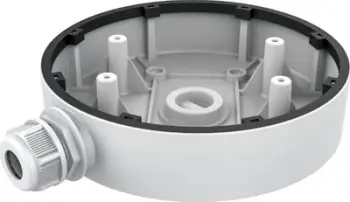 Kuti lidhëse për kamera Hikvision DS-1280ZJ-S, montim mur ose tavan, e bardhë