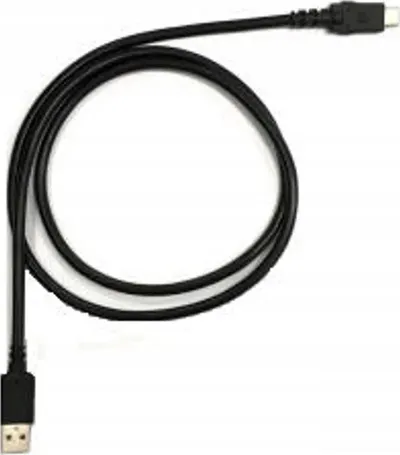Kabllo USB Zebra CBL-TC5X-USBC2A-01, USB në USB C, 1m, i zi - 1