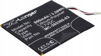 Bateri për lexues elektronik Amazon Kindle 7 8, zëvendësuese, për modele WP63GW 499 558 SY69JL