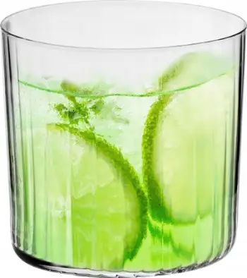 Set gotash për cider dhe whisky Krosno Mixology, 350 ml, 6 copë, transparent
