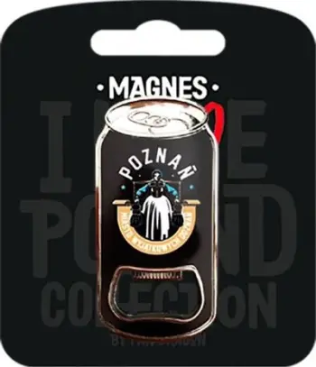 Magnet frigoriferi I Love Poland, Poznań, model ILP MAG C POZ 05, shumëngjyrësh