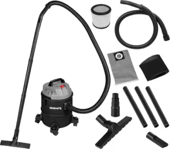Fshesë industriale Graphite CLEANTEC 59G614, ekstraktor mobil, gri