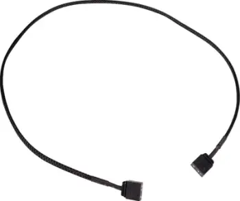 Kabllo zgjatëse Alphacool ARGB 3-pin në 3-pin, 60cm, e zezë