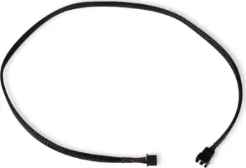 Kabllo zgjatëse ARGB Alphacool JST 3 pin në 3 pin, 60cm, e zezë