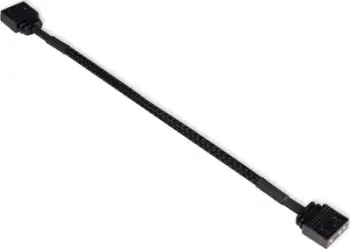Kabllo zgjatuese ARGB Alphacool 3-pin në 3-pin, 15cm, e zezë