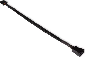 Kabllo zgjatuese ARGB Alphacool JST, 3-pin në 3-pin, 15cm, e zezë