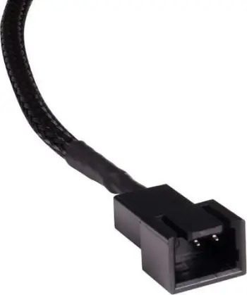 Kabllo zgjatuese ventilatori Alphacool 18685, 3 pin në 3 pin, 15 cm, e zezë
