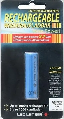 Bateri rezervë Ledlenser 7703, rikarikueshme, 14500 700mAh - 2