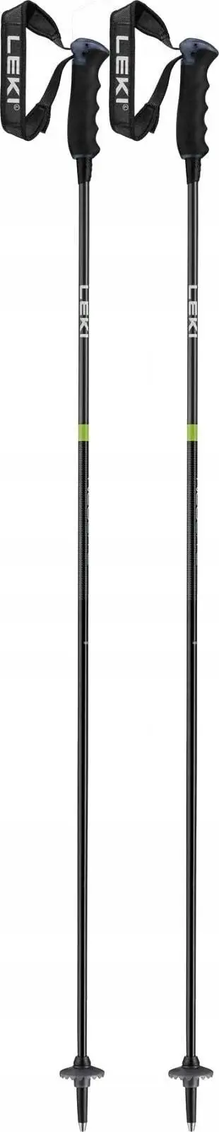 Shkop hiking Leki Neolite Carbon, 120cm, karboni, i zi neoni