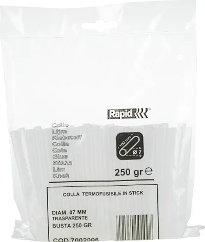 Shkop ngjitësi Rapid Multi-purpose 57002006, 7 mm, transparent - 1