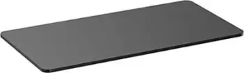 Panel tavoline Powerton ERGO UNO TOP, 160x75 cm, trashësi 1.8 cm, i zi