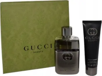 Set Gucci Guilty Pour Homme Eau de Toilette, 50ml, + xhel dushi, 50ml