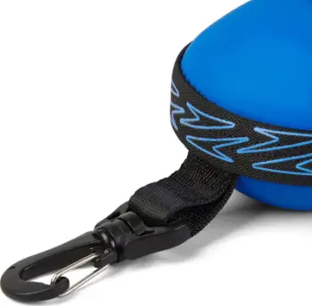 Kuti mbrojtëse për syze noti Speedo Swimming Goggle Case, me vrima kullimi, me kapëse, e zezë