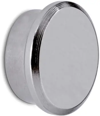 Magnet i rrumbullakët MAUL 6170896, neodymium, 2.2 cm, çelik inox