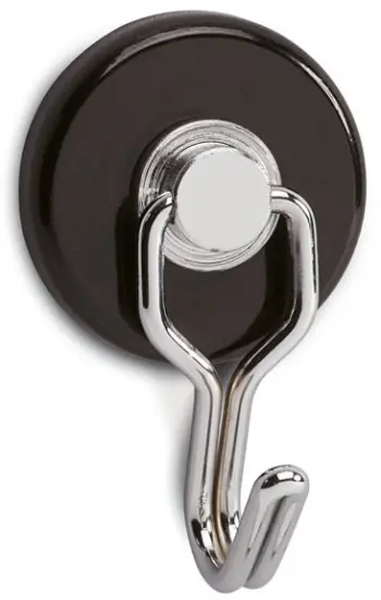 Magnet me grep MAUL 61557-90, diametër 35 mm, forcë mbajtëse 5 kg, i zi