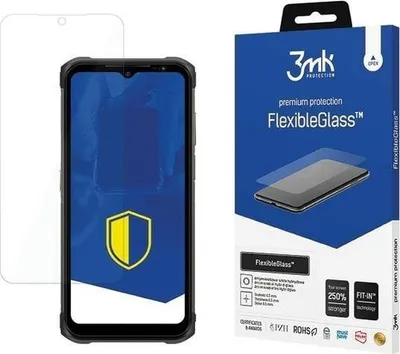 Xham mbrojtës 3MK FlexibleGlass për Ulefone Armor 12S, hibrid, transparent - 1